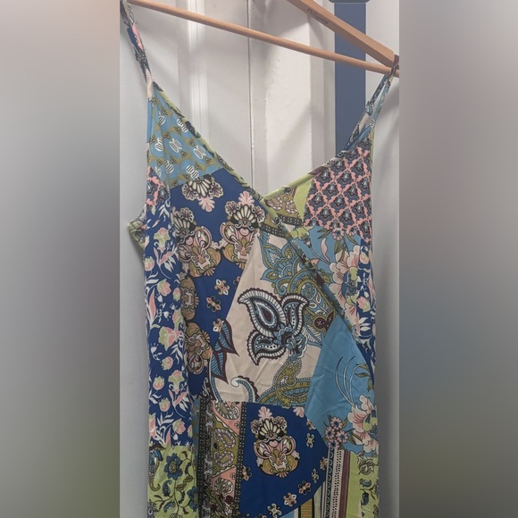 Floral Patchwork Maxi Dress - Picture 3 of 11